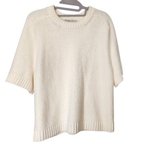 Cream Crew Neck Sweater